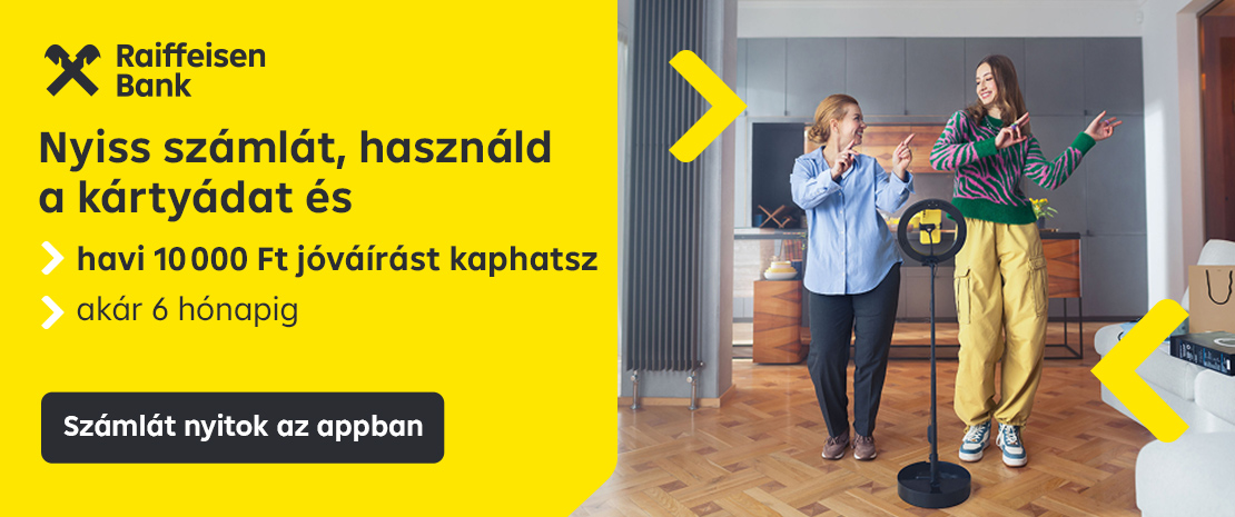 Maxold ki a nyarat új bankoddal! 30 000 Ft számlanyitáshoz, akár 30 000 Ft pénzvisszatérítés