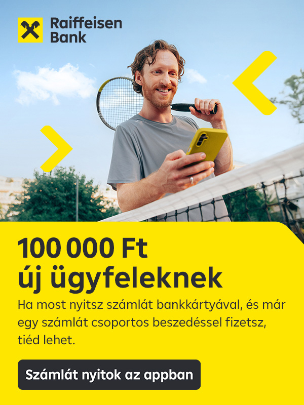 Maxold ki a nyarat új bankoddal! 30 000 Ft számlanyitáshoz, akár 30 000 Ft pénzvisszatérítés