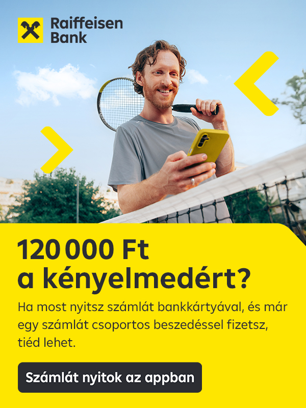 Maxold ki a nyarat új bankoddal! 30 000 Ft számlanyitáshoz, akár 30 000 Ft pénzvisszatérítés